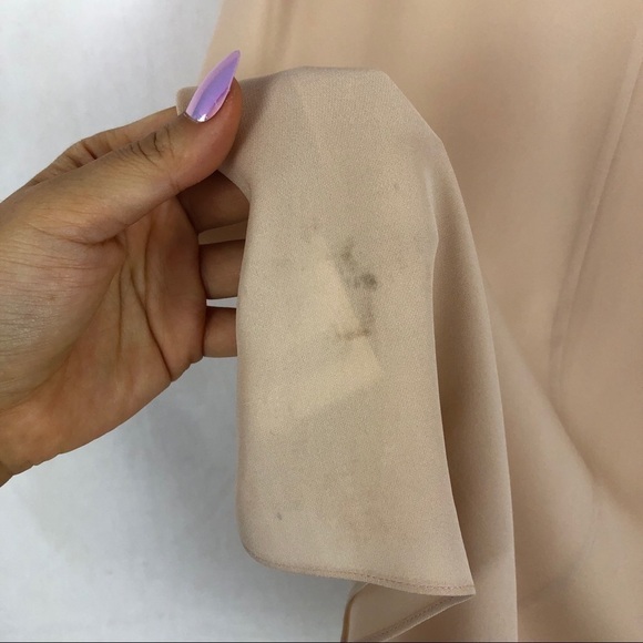 Theory Georgette 100% silk Caramel Tank Top - Picture 6 of 8